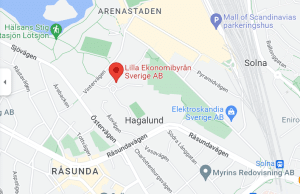 map Lilla Ekonomibyran